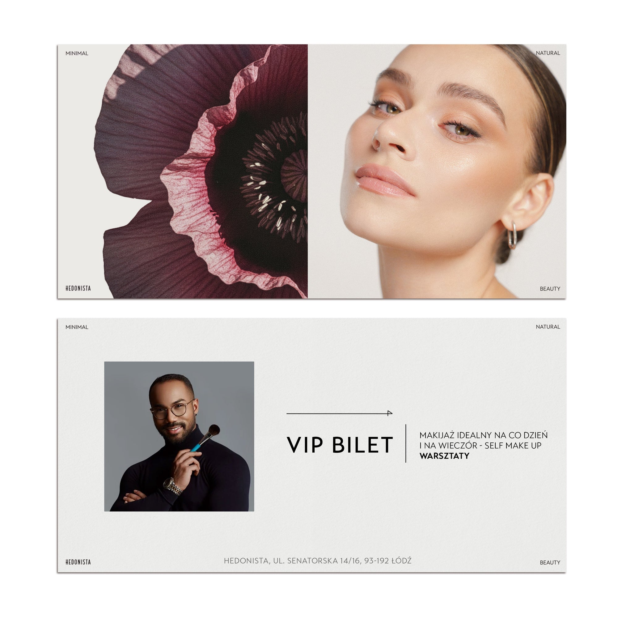 Makijaż idealny na dzień i na wieczór - self make up - warsztaty