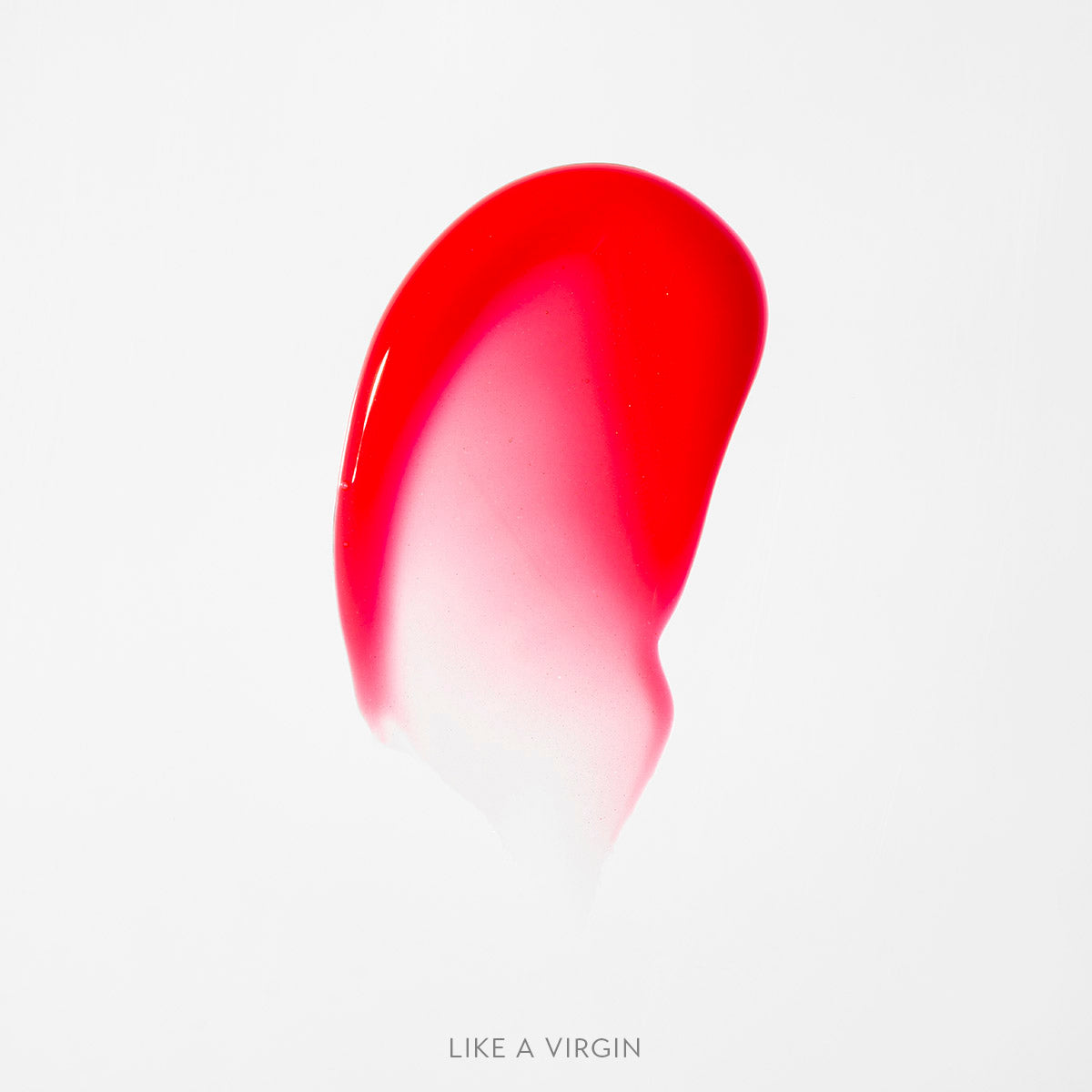 Błyszczyk do ust Hedonista Like A Virgin Lipgloss – intensywny, półtransparentny różowy odcień, swatch produktu