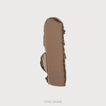Bronzer Hedonista Cool Shade – chłodny brązowy odcień, swatch i kremowa tekstura