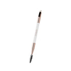 Dwustronny pędzel do brwi Hedonista Eyebrow Duo – skośny pędzel i szczoteczka do stylizacji brwi
