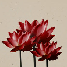 Intensywnie czerwone kwiaty w głębokim, nasyconym odcieniu – inspiracja kolorem matowej pomadki Hedonista Daltonista