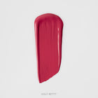 Matowa pomadka Hedonista Ugly Betty Lipstick – intensywny malinowo-fuksjowy odcień, swatch produktu