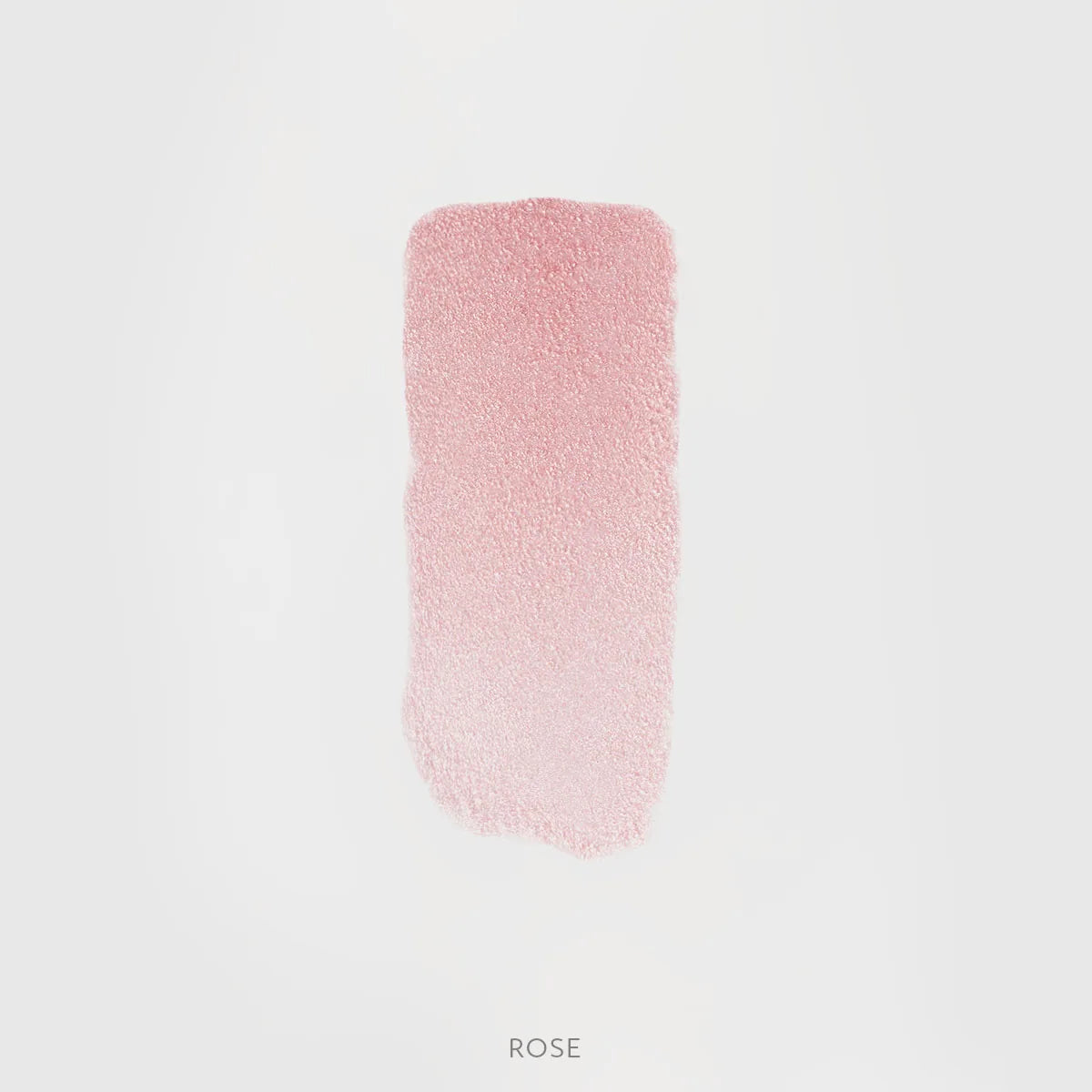 Róż rozświetlający Hedonista RoseLighter Cream Rose – kremowy pudrowo-różowy odcień, swatch produktu