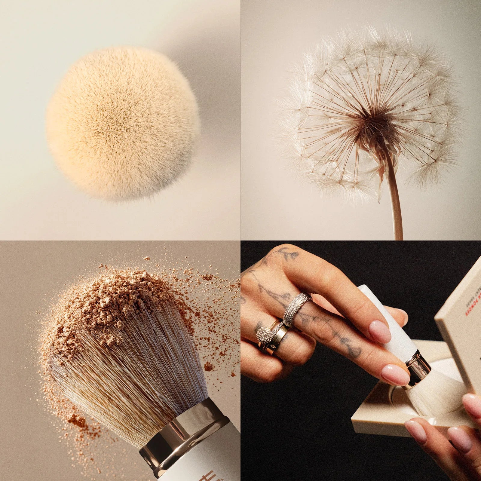 Profesjonalne pędzle do makijażu Hedonista – precyzyjna aplikacja i naturalne wykończenie