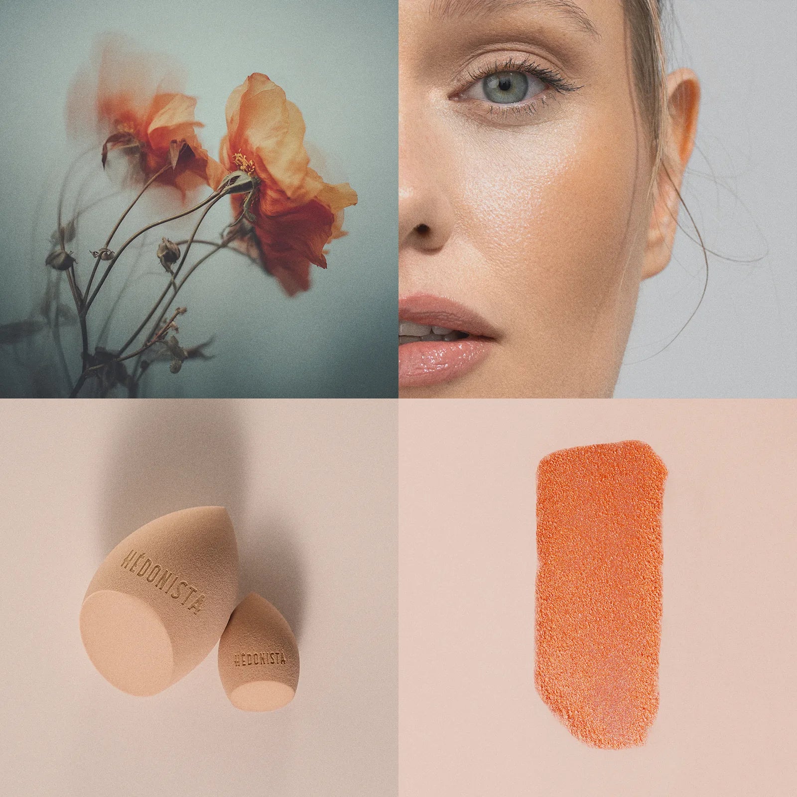 Róże do twarzy Hedonista – naturalny efekt na skórze, swatch i aplikacja gąbką